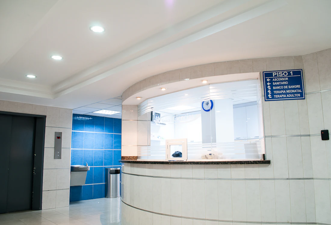 Illustrative healthcare scene