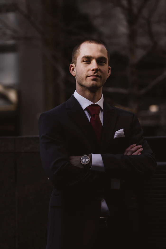 Illustrative portrait for fictional adviser Michael Reed